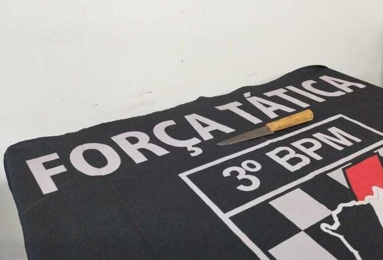 Faca utilizada no crime