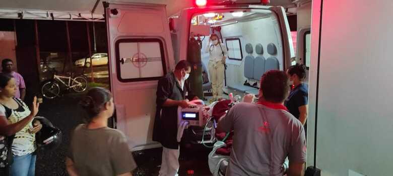 V&iacute;tima precisou ser transferida para Dourados