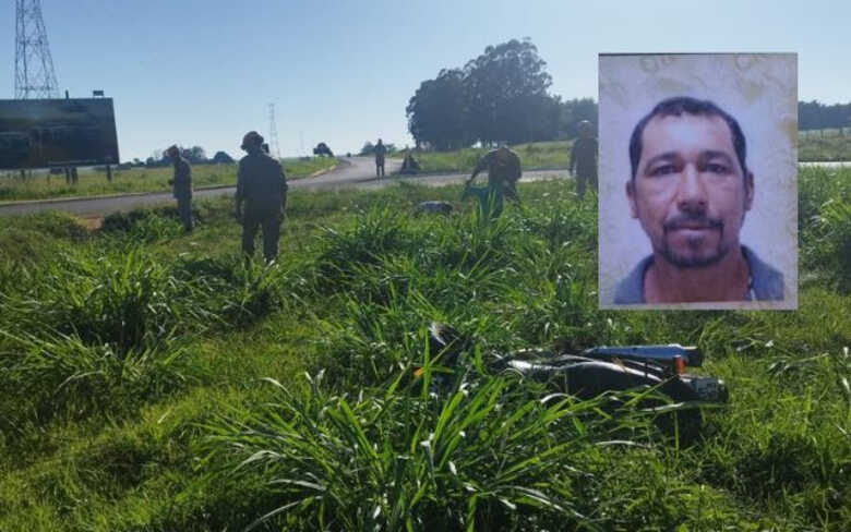 Motociclista pode ter morrido durante a madrugada