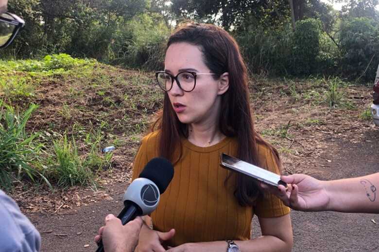 Delegada titular da 7&ordm; Delegacia de Pol&iacute;cia Civil, Franciele Candotti