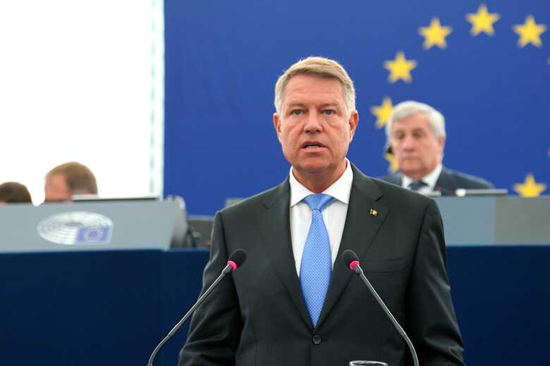 Klaus Werner Iohannis,&nbsp;presidente da Rom&ecirc;nia