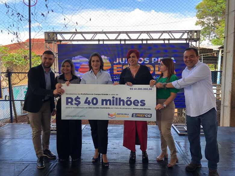 Evento de an&uacute;ncio do projeto de revitaliza&ccedil;&atilde;o