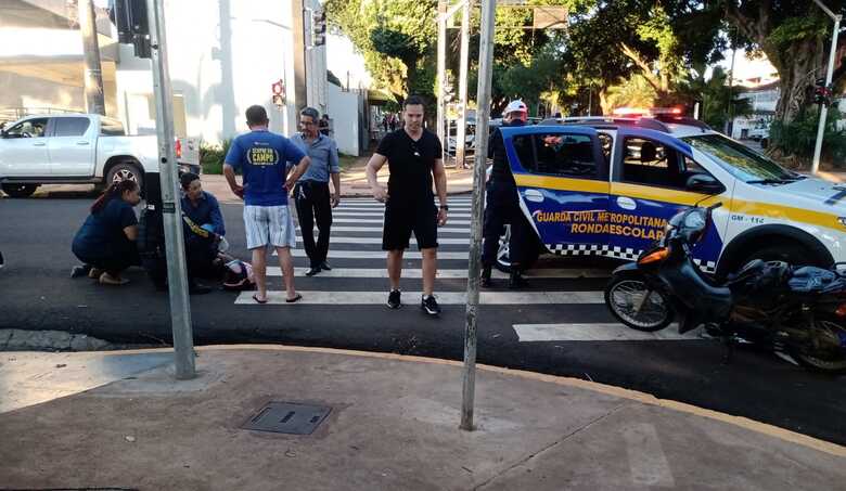 V&iacute;tima recebeu os primeiros atendimentos pela Guarda Civil Metropolitana