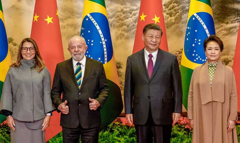 Lula e Xi Jinping em encontro recente