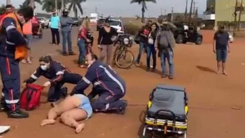 Acidente ocorreu na tarde deste domingo