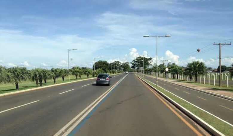 Avenida Duque de Caxias, na Capital