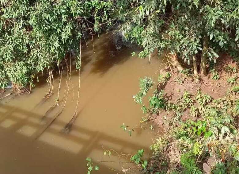 Riacho onde corpo foi encontrado