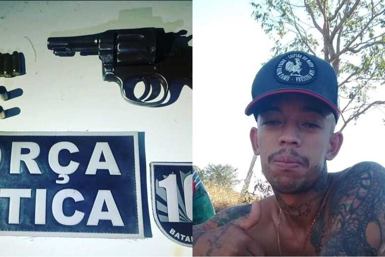 Arma usada por Gibi no confronto