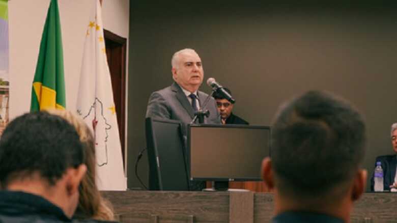 Desembargador S&eacute;rgio Martins, presidente do TJMS