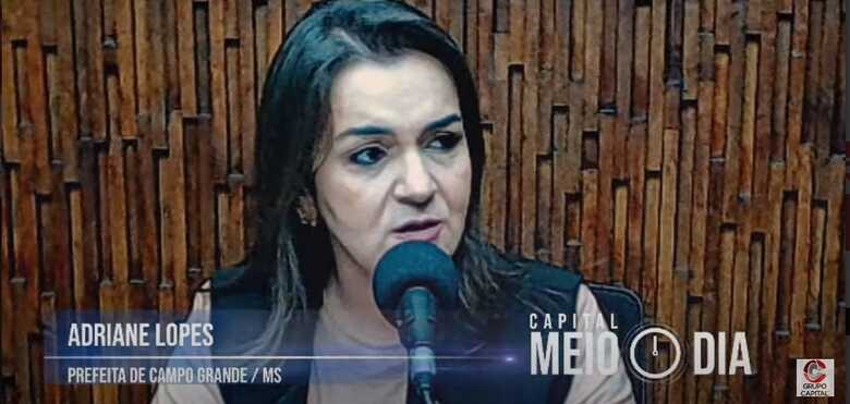 Prefeita Adriane Lopes 