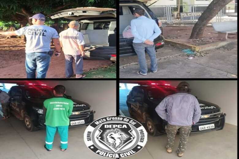 Pris&otilde;es aconteceram em tr&ecirc;s cidades