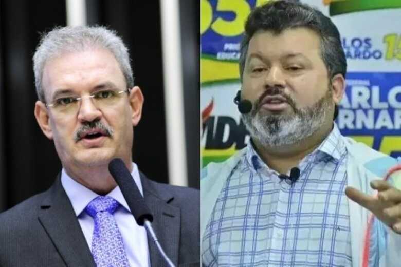 Geraldo Resende e Carlos Bernardo, respectivamente 