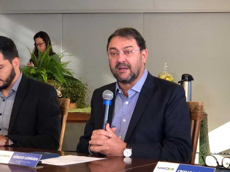 Sergio Longen se reuniu com a imprensa para apresentar n&uacute;meros em rela&ccedil;&atilde;o a ind&uacute;stria