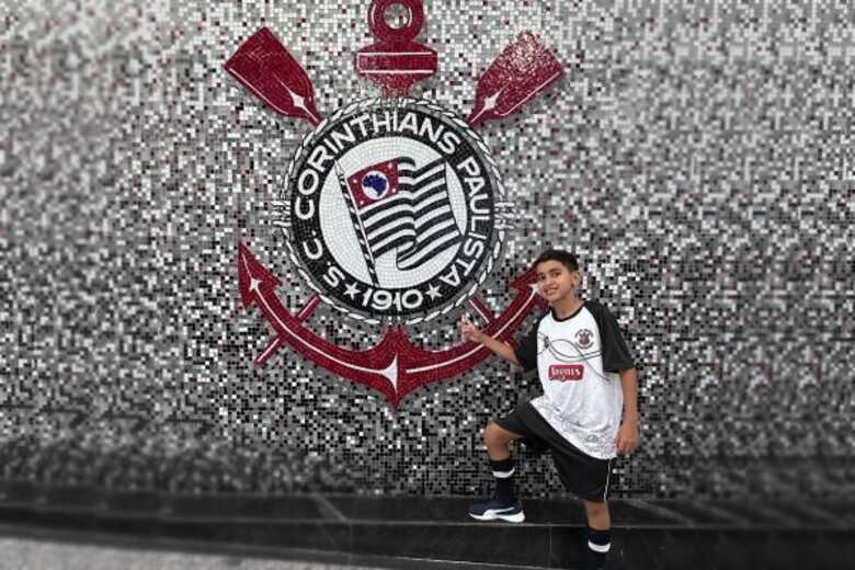 José Eduardo visitando o Sport Club Corinthians Paulista