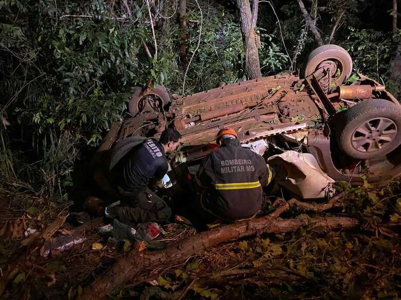 Vítima estava sozinha no veículo
