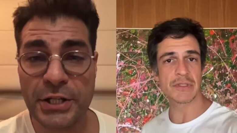 Thiago Lacerda e Mateus Solano