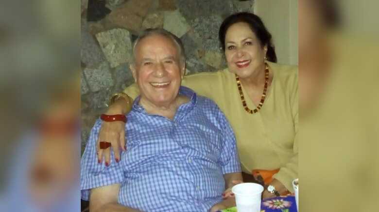 Falecido ex-prefeito Juvêncio César e sua esposa Suely Brandão 