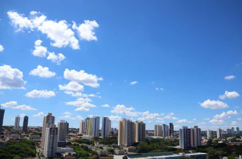 Céu limpo em Mato Grosso do Sul