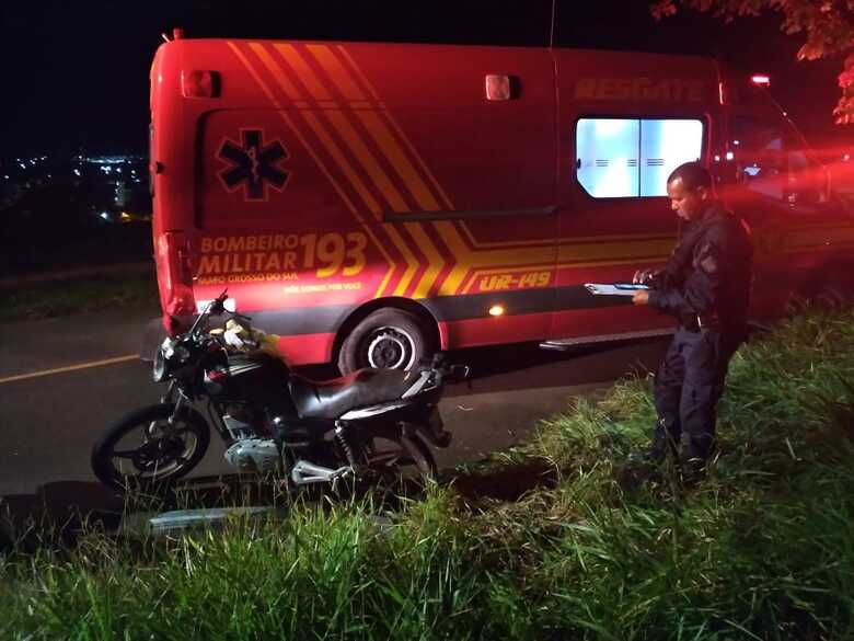 Motociclista precisou ser reanimado