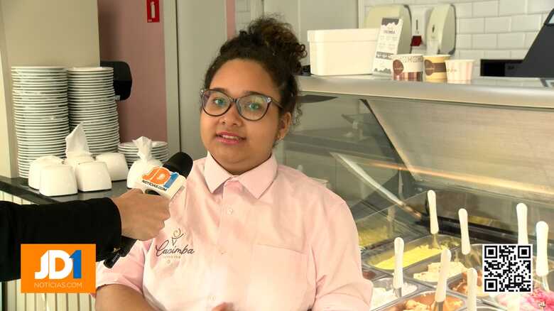 Maria Fernanda Tabox, propriet&aacute;ria da Cacimba Sorvetes