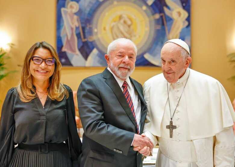 Lula visitou o Papa no Vaticano