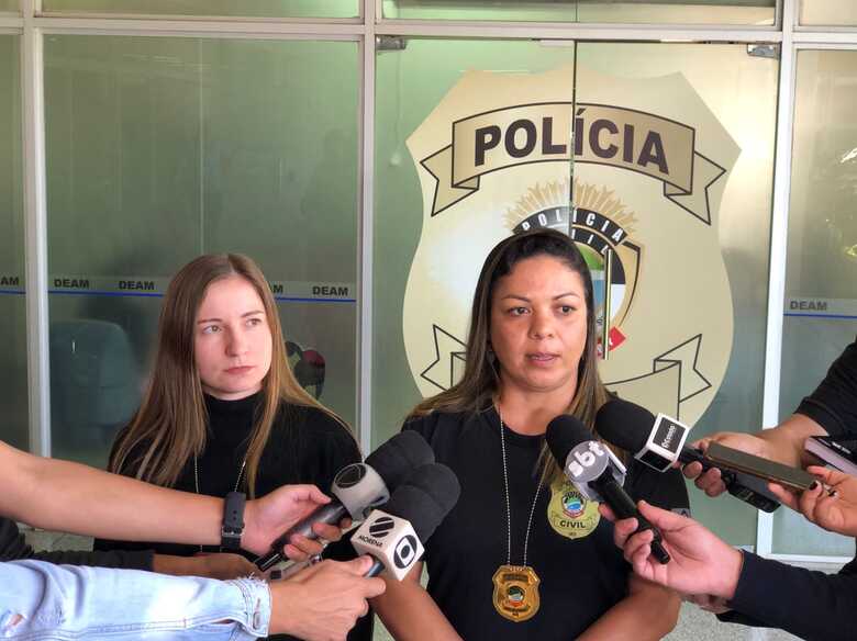 Delegadas Maíra Pacheco e Rafaela Lobato explicaram o caso