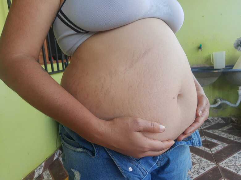 Jéssica está grávida de gêmeas, as quais devem nascer em julho