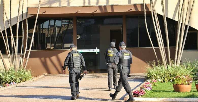 Gaeco em cumprimento da nova fase da opera&ccedil;&atilde;o em Sidrol&acirc;ndia