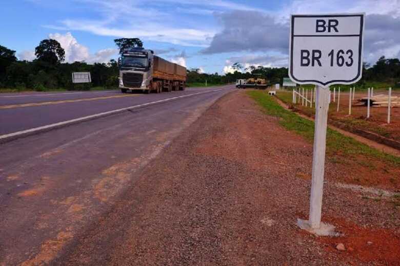 Acidente aconteceu na BR-163 km 447