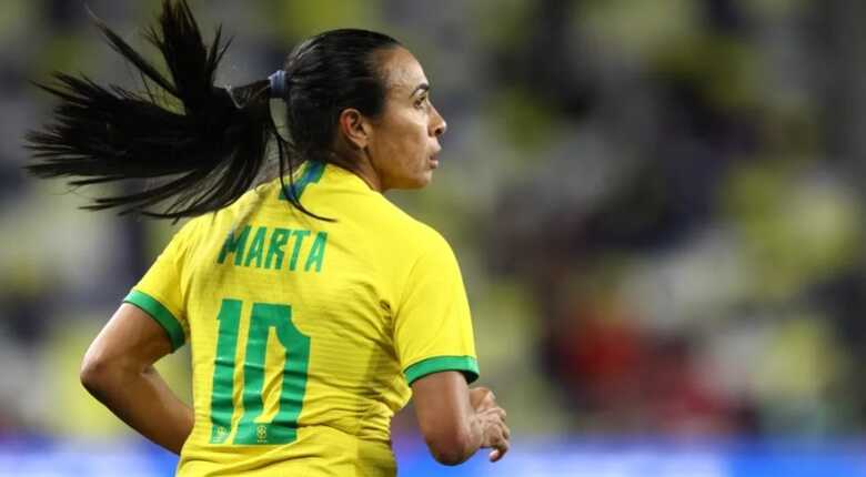 Marta vai utilizar a camisa 10 da Seleção 