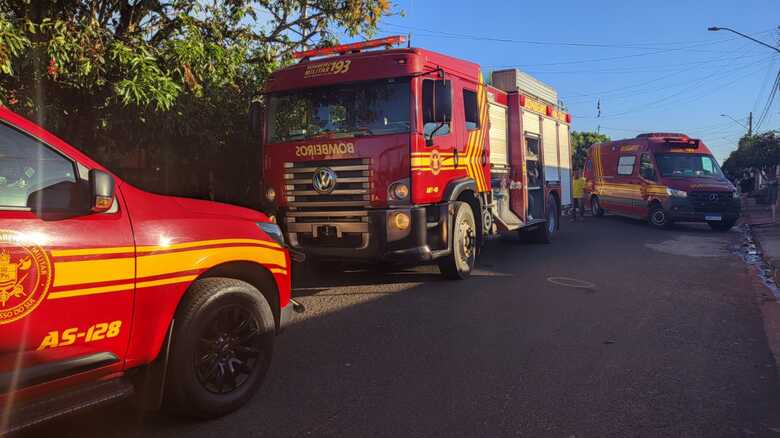 Corpo de Bombeiros conteve as chamas