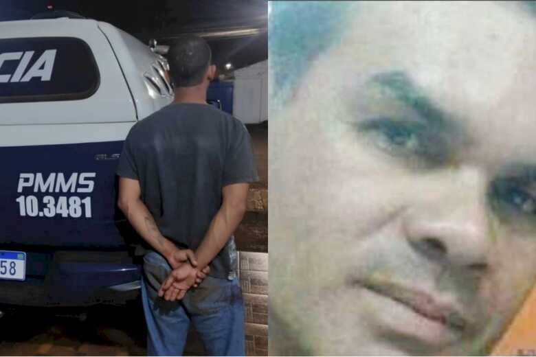 Acusado de homicídio foi preso momentos depois do crime