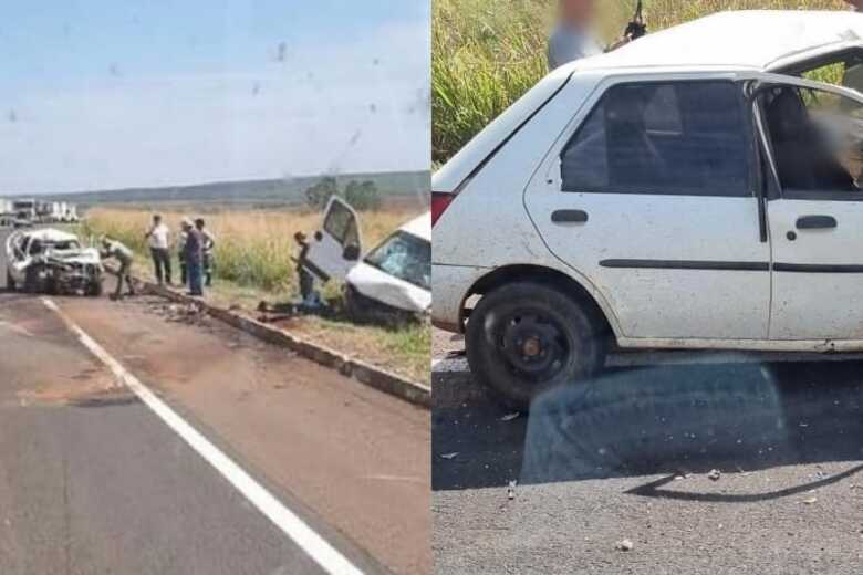 Acidente envolveu um Furgão e um Ford Fiesta, onde estava a vítima