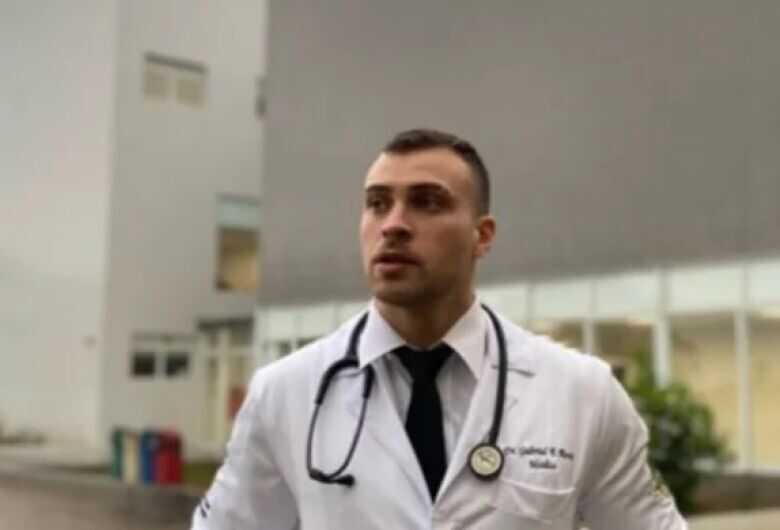 O m&eacute;dico Gabriel foi encontrado morto na quinta-feira (3)