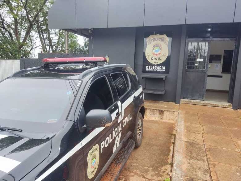 Caso foi registrado na Delegacia de Pol&iacute;cia Civil de Coronel Sapucaia