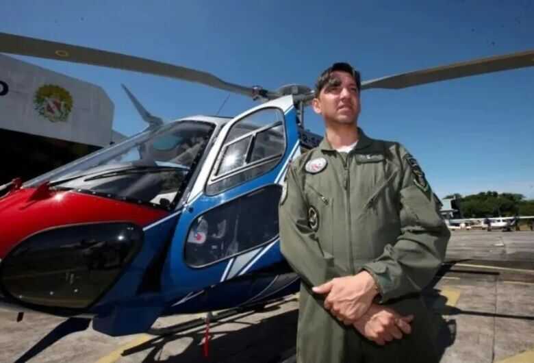 Comandante da aeronave, tenente coronel, Josilei Gonçalves de Freitas