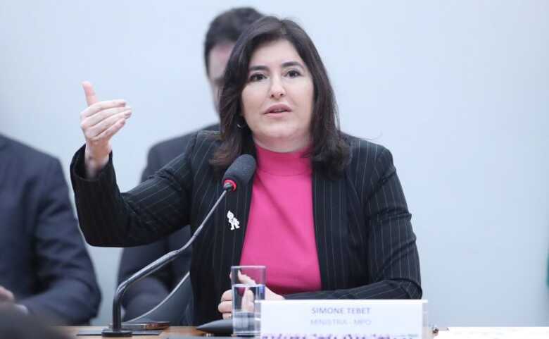 Ministra do Planejamento e Orçamento, Simone Tebet