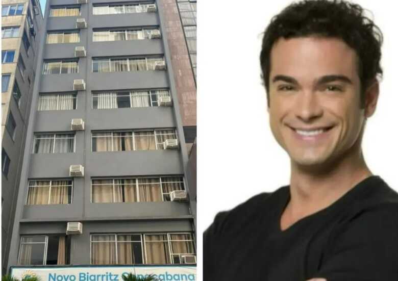 Sidney caiu da janela de um hotel em Copacabana