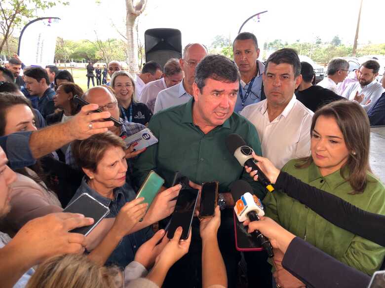 Tereza Cristina, Eduardo Riedel e Adriane Lopes