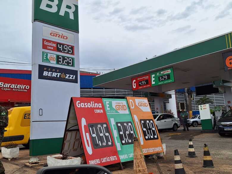 Posto Bertozzi, na Afonso Pena ao lado do Camelódromo