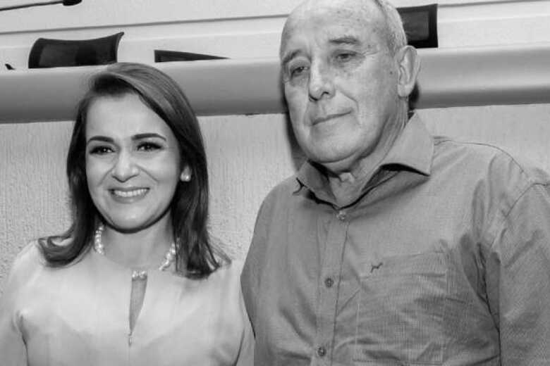 Prefeita Adriane Lopes e seu pai, Antônio Ferreira Barbosa