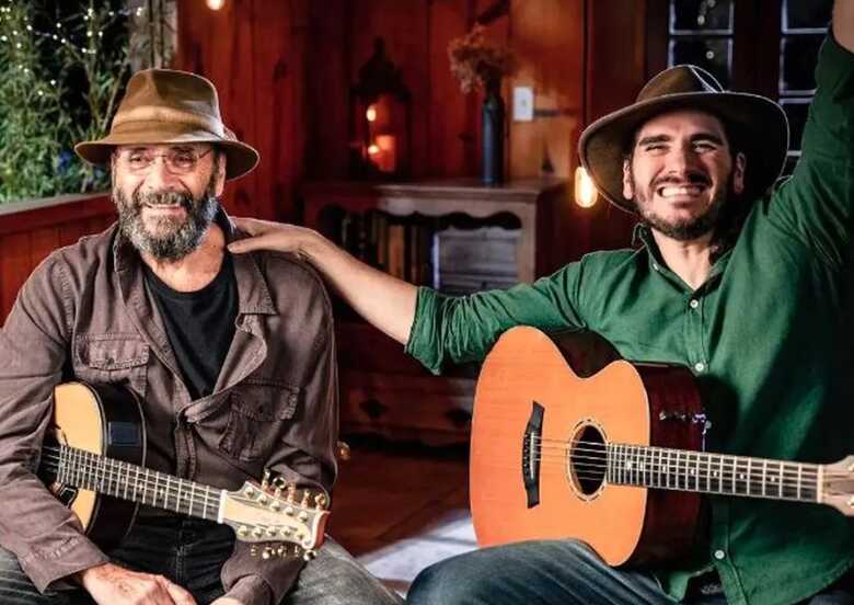 Almir Sater e Gabriel Sater