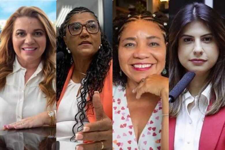Advogada Giselle Marques, as professoras Eugênia Portela e Bartolina Catanante e a deputada federal Camila Jara