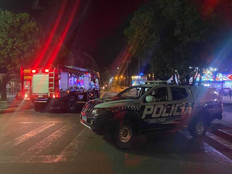 Vítima foi socorrida pelo Corpo de Bombeiros