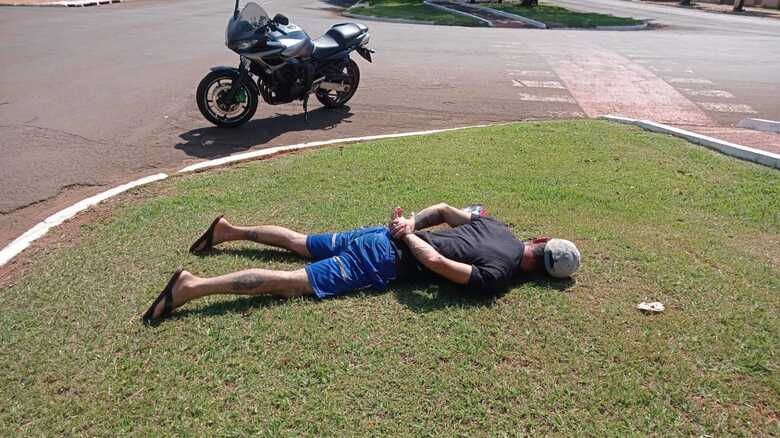 O indiv&iacute;duo foi contido no local