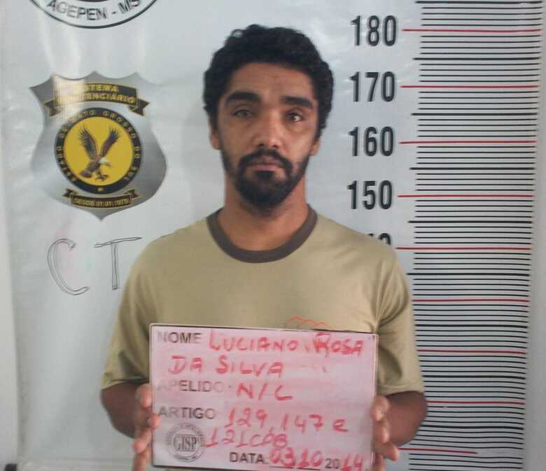 Luciano Rosa tinha v&aacute;rias passagens pela pol&iacute;cia