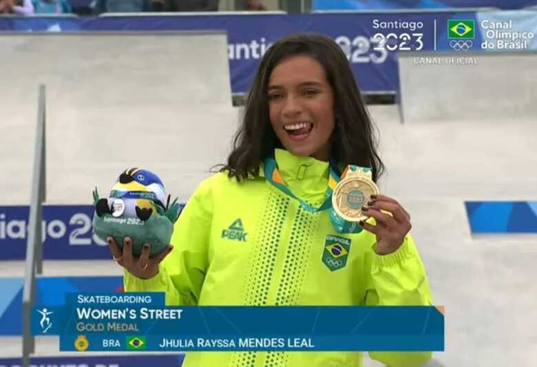 Rayssa Leal é ouro nos Jogos Pan-Americanos