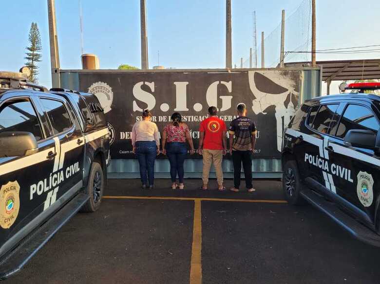 Suspeitos est&atilde;o detidos na delegacia de Maracaju