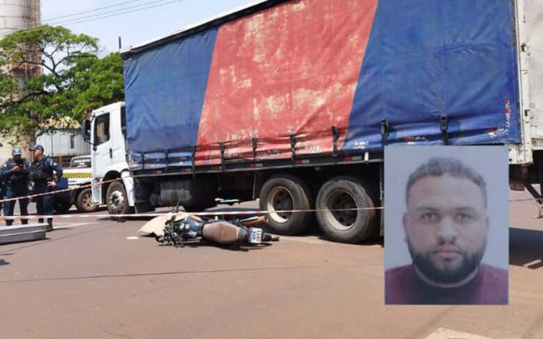 O caminh&atilde;o teria invadido a pista preferencial