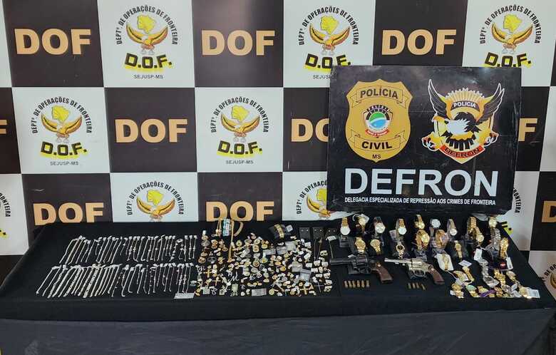 Joias foram recuperadas após assalto